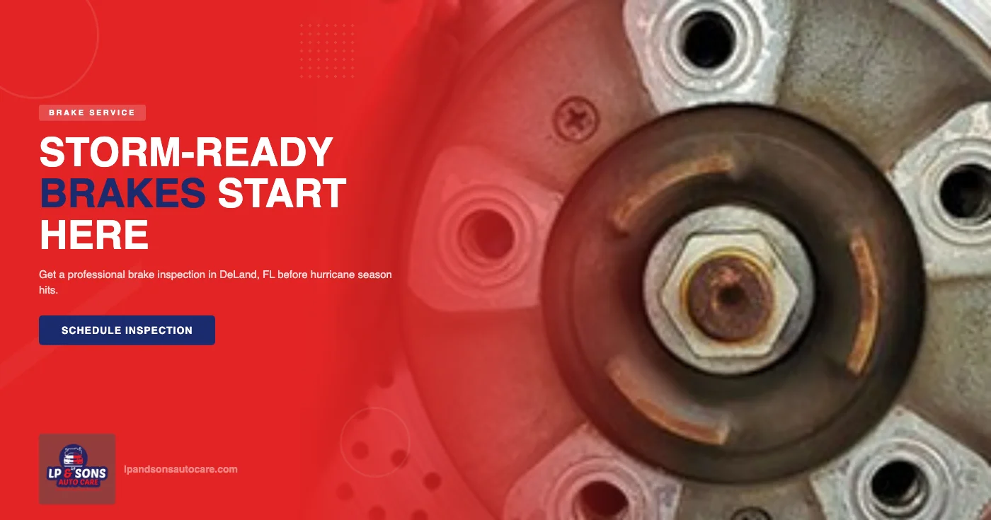 brake_repair in DeLand FL - LP & Sons Auto Care